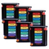 Laro Pill Box Black 7 Days 4 Compartments per Day