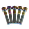 Dingtai Hex Socket Bolts, M8x40mm, Pack of 5 (Rainbow)