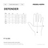 REBELHORN Defender Men's Motorcycle Gloves, Leather, Ankle Protectors, Large Ventilation