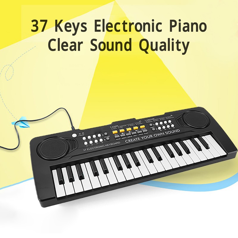 Electronic Piano Keyboard Portable Multifunctional Children 37 Keys Kid Keyboard