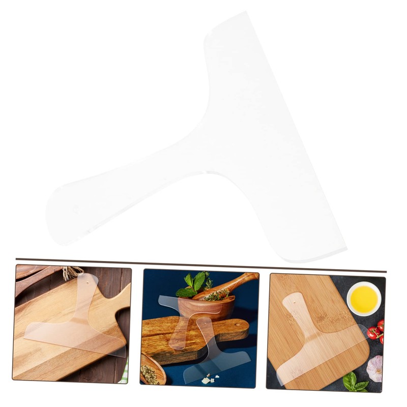 Operitacx Transparent Acrylic Cutting Board Handle Template Large Woodworking Guide