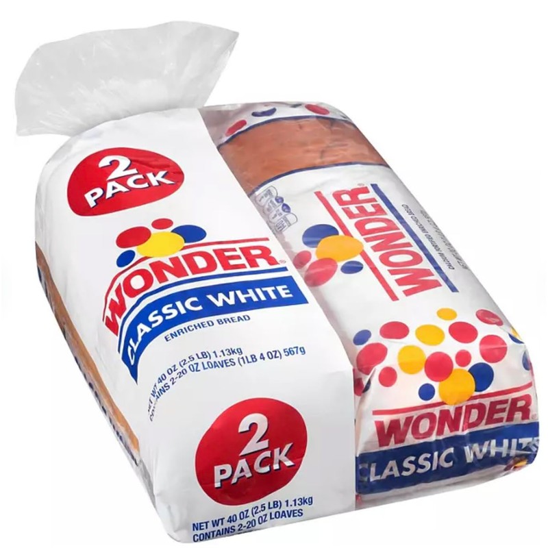Wonder Bread Family Loaf Pack of 2