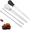 4 Pcs Turkey Baster, Baster for Cooking, Turkey Baster Large,