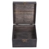 Treasure Props Storage Box with Password Lock Retro Wooden Storage