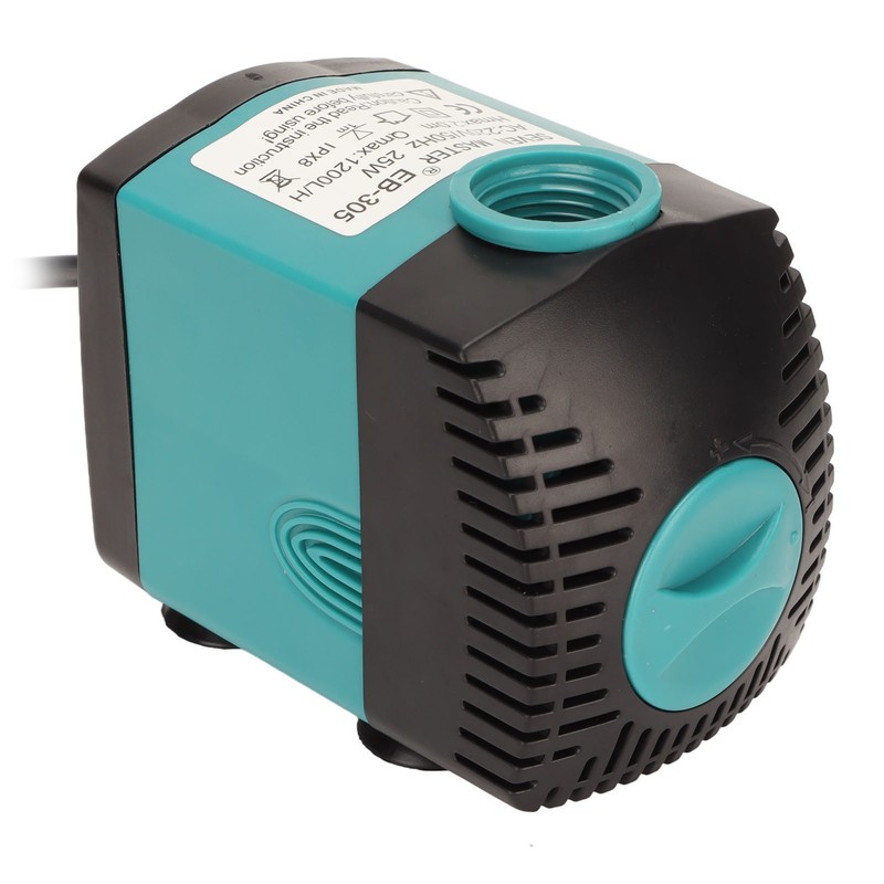 Submersible Water Pump 25W Durable Outdoor Fountain Water Pump for