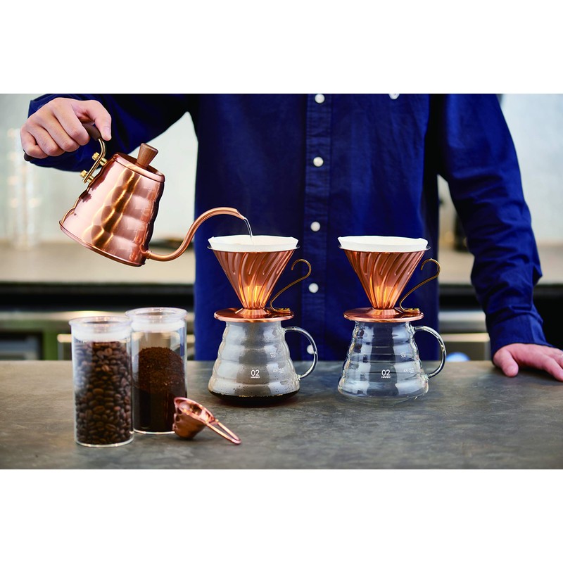 Hario VKBN-90CP "Buono" Drip Kettle, Copper