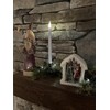 612 Vermont Battery Operated LED Window Candles with Timer, Remote