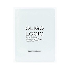 (Face Mask for Sensitive Skin) Oligologic Culture Mask 0.7 fl oz (20 ml) x 1 Sheet, Aging Care, Moisturizing, Basic Cosmetics, Beautiful Skin Fungus, Hari, Glossy, Dullness, Sensitive Skin,