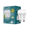 GE LED+ Backup Battery LED Light Bulbs, A21 Rechargeable Light