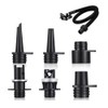 Granmagazz 6 Valve Adapter Boat Pump Adapter Inflatable Multifunctional Leak