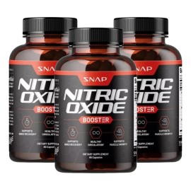 3pc Suplemento Óxido Nítrico Apoya Presión Arterial Arginina