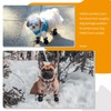 TEOZZO Dog Shoes Dog Boots & Paw Protector, Anti-Slip Sole