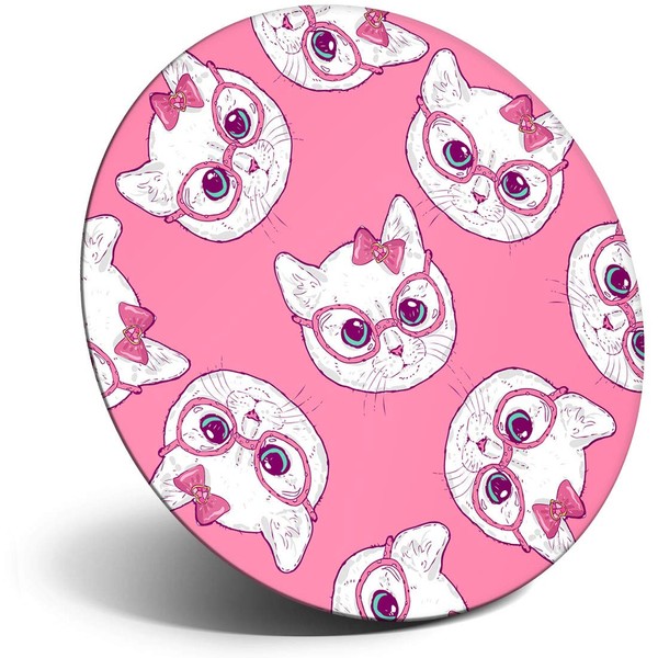 Destination Vinyl ltd Magnet for Refrigerator, Fridge - Cute Pink