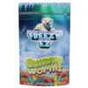Freeze Dried Neon Gummy Worms, Crunchy Gummie Candy 2 oz