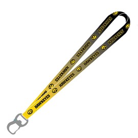 Iowa Hawkeyes Lanyard Ombre
