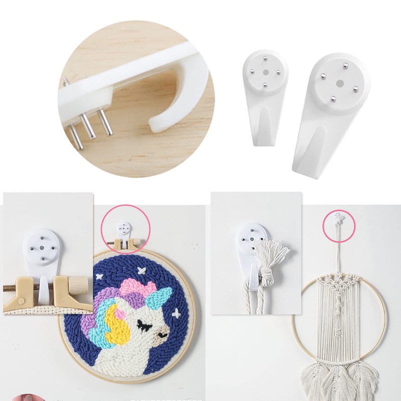 Olakin Non-marking Picture Hooks [Pack of 30], Picture Hooks Wall