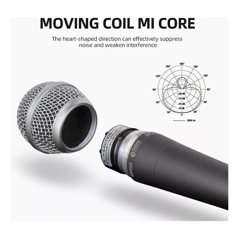 D Debra Micrófono De Cable De Audio D Debra Dm58