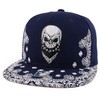 Trendy Apparel Shop - Bandana bordada con estampado de cachemira,