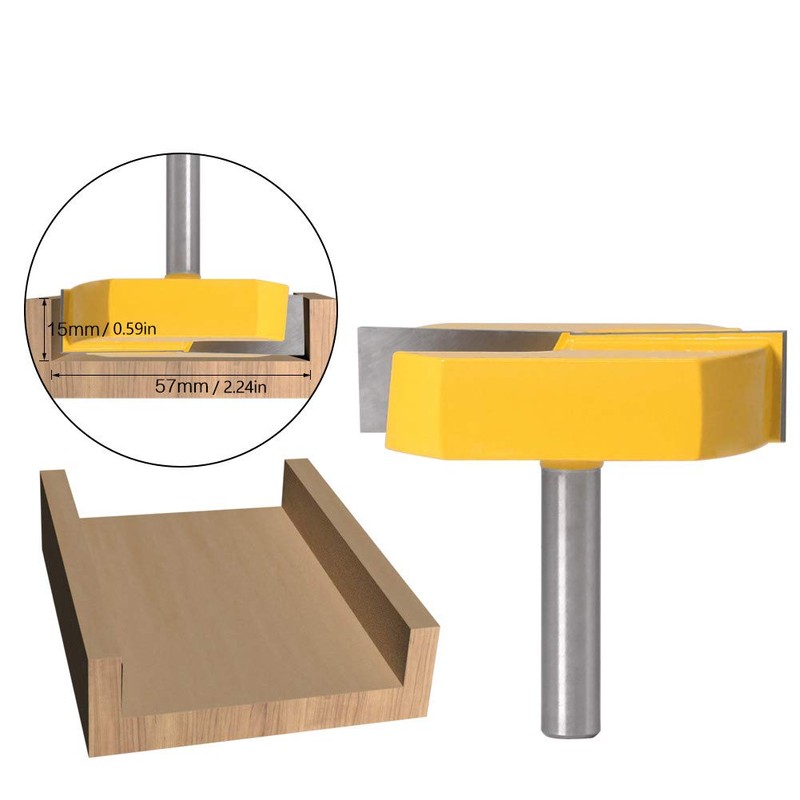 Surface Milling Cutter, 8 mm Shaft Cleaning Milling Cutter, Surface