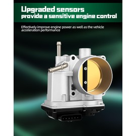 SCTIOO Electric Throttle Body- 230-0A0 Fit for 04-06 for Lexus for ES330/RX330 | 03-06 for Toyota for Camry | 03-07 for Toyota for Highlander | 03-06 for Toyota for Sienna Replacement Parts