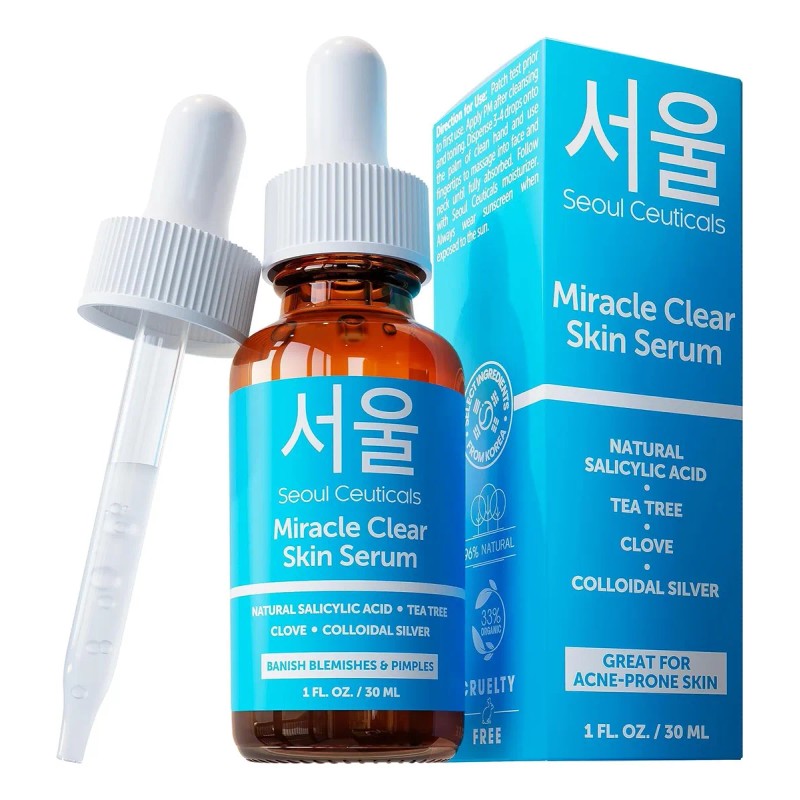 Seoul Ceuticals Sérum Coreano Antiacné Con Ácido Salicílico 30ml