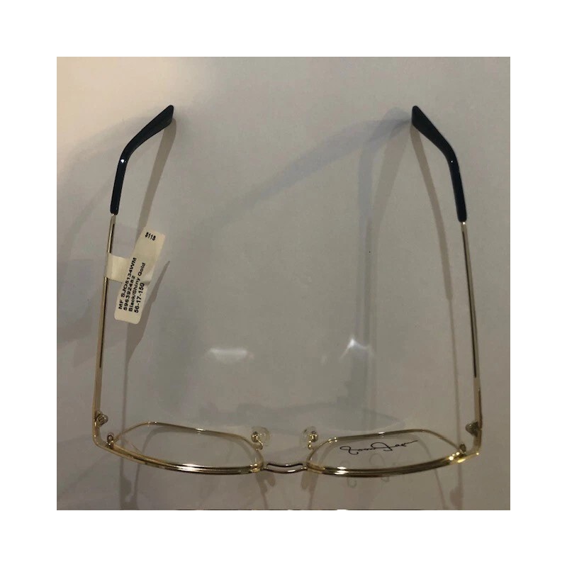 Sean John SJO5134 Black/Shiny Gold Eyeglass Frames 56-17-150