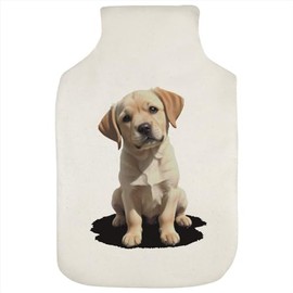 'Labrador Puppy' Hot Water Bottle Cover (HW00033114)