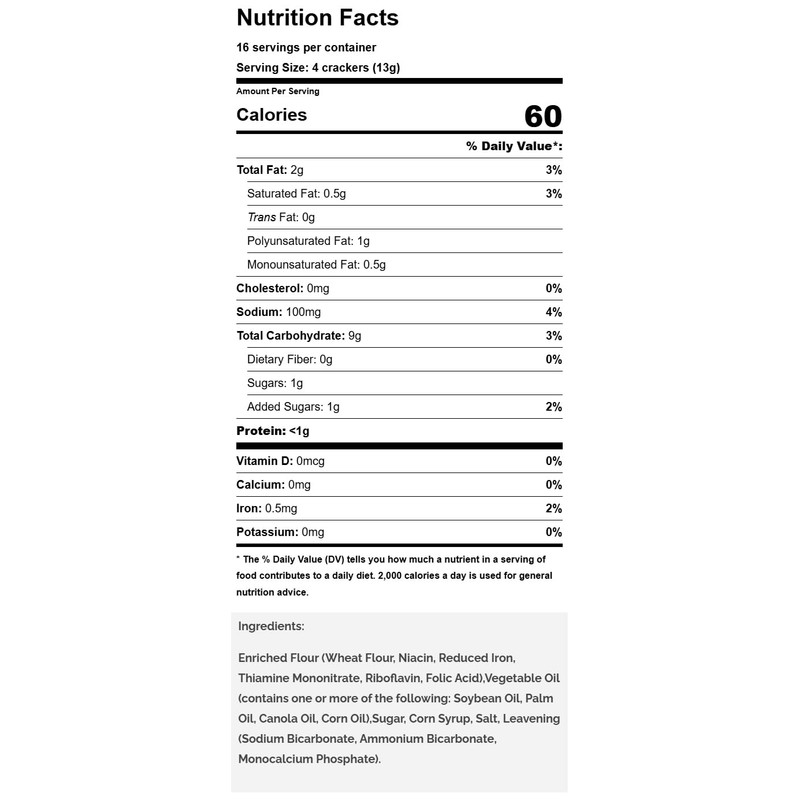 Wafer Crackers | Two Crackers per Pouch | Soup &