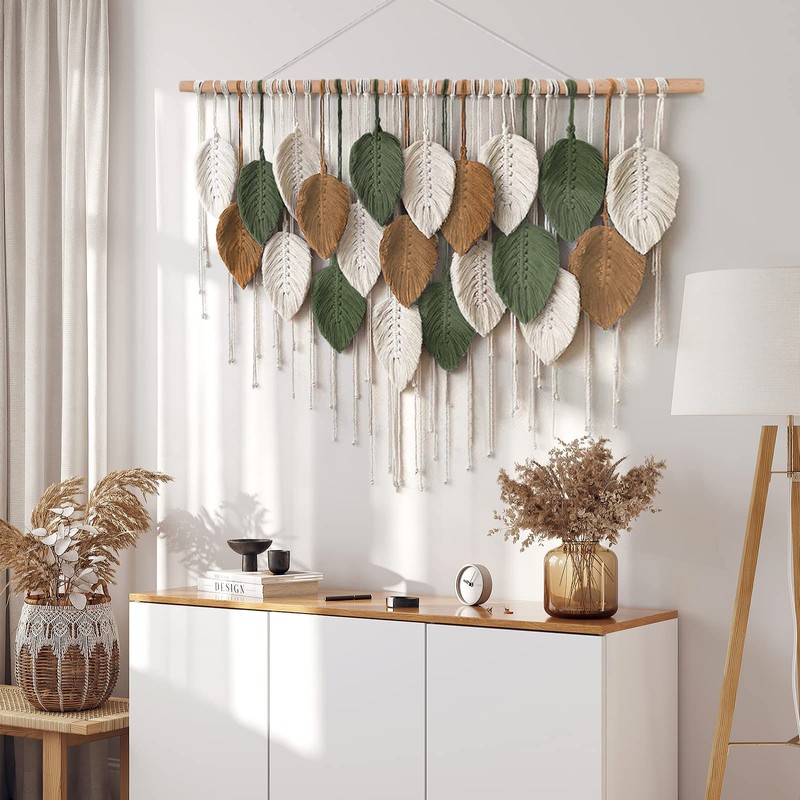 Weldomcor Macrame Wall Hanging Large Tapestry Woven Wall Hanging Boho