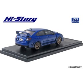 Hi Story 1/43 Subaru WRX STI EJ20 Final Edition (2019) WR Blue Pearl Finished Product