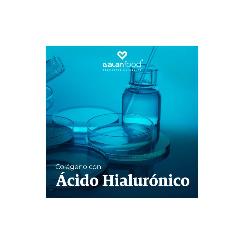Balanfood colágeno hidrolizado con ácido hialurónico biotina vitamina c y