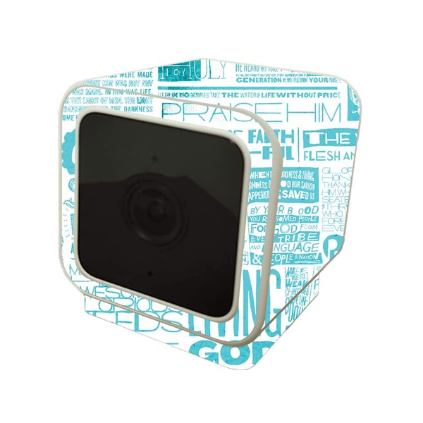 MightySkins Skin Compatible with Wyze Cam V3 - Faith |