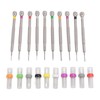 10 Pieces Flat Slotted Screwdriver Kit Professional Watch Slotted Screwdriver