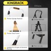KINGRACK 3 Step Folding Ladder, 800lbs Capacity Step Stool with