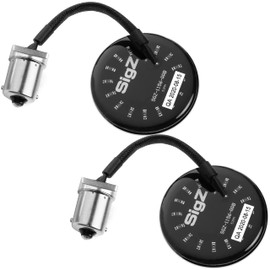 ROGUE RIDER INDUSTRIES - Rear Motorcycle LED Turn Signals With Bright Red LED Tail Lights - BLACK LABEL SPECIAL EDITION - Motorcycle LED - Red LED Lights -1156 LED Turn Signal for SigZ Harley Davidson