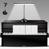Piano Desk Lamp, 2-in-1 LED Piano Light for Upright Digital