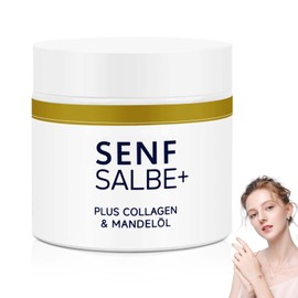 TINGTING Active Mustard Ointment Plus, 100 g Mustard Ointment Against Cellulite Mustard Ointment Against Cellulite Intensive Moisturiser Cellulite Active Mustard Cream Cellulite for Thighs Upper Arms