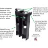 BIKE FISHERMAN - Bike Fishing Rod Holder - Holds 2