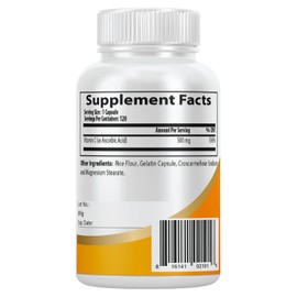 Pacific Nature's Vitamin C 500mg (240 Capsules) Antioxidant Support for a Healthy Immune System - Non-GMO, Gluten Free