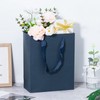 Sdootjewelry Navy Blue Gift Bags, Navy Gift Bag with Handles
