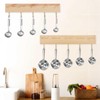 SoeKoa Premium Bamboo Measuring Cups and Spoons Rack, Measuring Cup