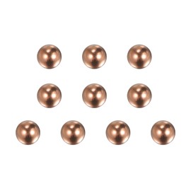 HARFINGTON 10pcs 5/16" Precision Solid Copper Bearing Balls for Bearings Valves Decoration