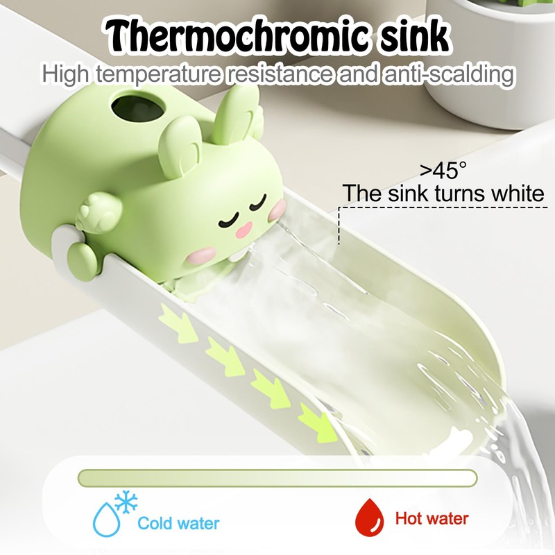 Faucet Extender for Toddlers - Fits Most Taps, Promotes Independence