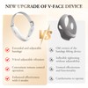 V-Face Shaping Massager Electric,ANLAN EMS Double Chin Reducer,Microcurrent Face Lift