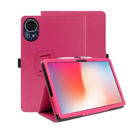 Case for Teclast T65 Max, Premium PU Leather Multi-Angle Stand Business Folio Case Book Cover for Teclast T65 Max 13 Inch (Rose)