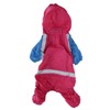 Pet Raincoat Waterproof Dog Coat Jacket with Reflective Strip Breathable