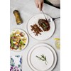 Nucookery Ceramic Dinner Plates Set of 6, 10 Inch Salad