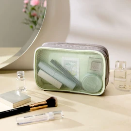 Iroha Publishing TRACY MULTI POUCH (M Size), pearl gray