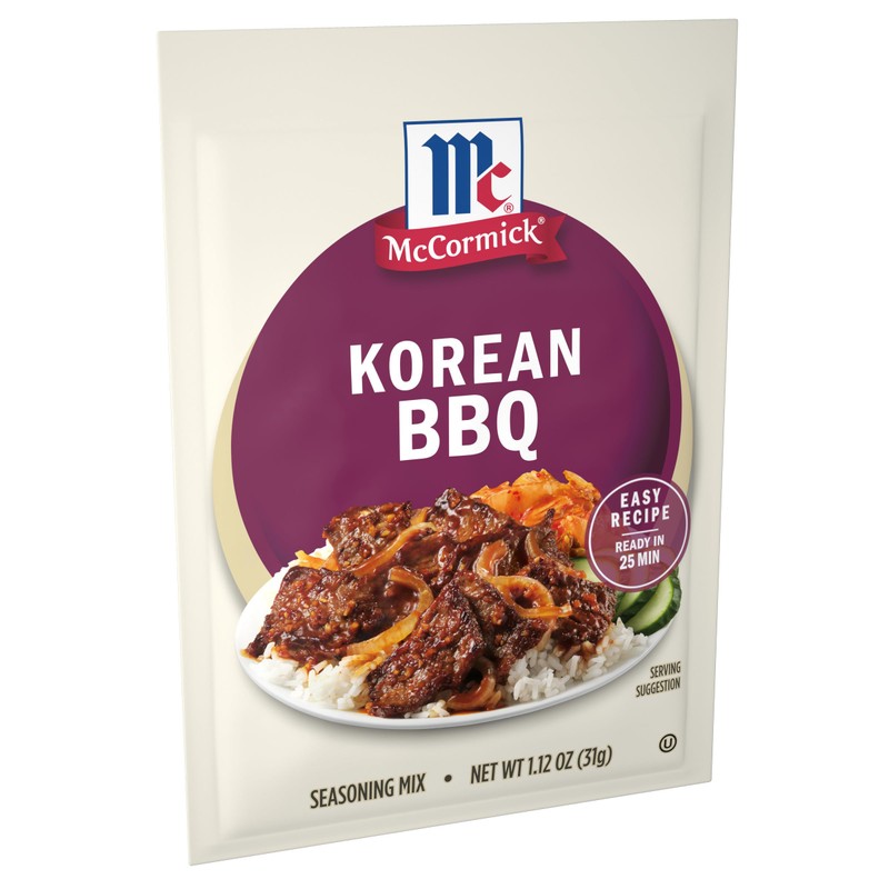 McCormick Seasoning Mix, Korean BBQ, For Sweet & Savory Korean