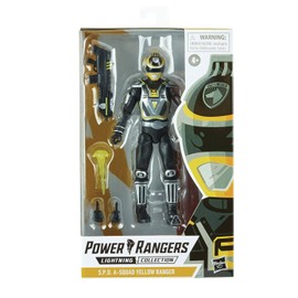 Power Rangers Lightning Collection S.P.D. A-Squad Yellow Ranger Premium Collectable Action Figure (15 cm) Series Inspired Accessories